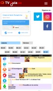 How tvguia.es looks like on a mobile device such as an iPhone.