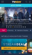 How tvnow.de looks like on a mobile device such as an iPhone.