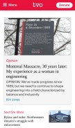 How tvo.org looks like on a mobile device such as an iPhone.