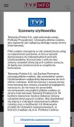 How tvp.info looks like on a mobile device such as an iPhone.