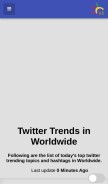 How twitter-trends.muftsabazaar.com looks like on a mobile device such as an iPhone.