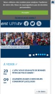 How u-picardie.fr looks like on a mobile device such as an iPhone.