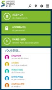 How u-psud.fr looks like on a mobile device such as an iPhone.