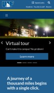 How uaf.edu looks like on a mobile device such as an iPhone.