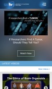 How uctv.tv looks like on a mobile device such as an iPhone.
