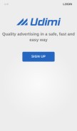 How udimi.com looks like on a mobile device such as an iPhone.