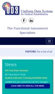How udsmr.org looks like on a mobile device such as an iPhone.