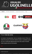 How ugolinelli.it looks like on a mobile device such as an iPhone.