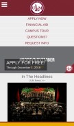 How ulm.edu looks like on a mobile device such as an iPhone.