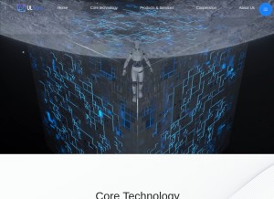 How ulsee.com looks like on a tablet such as an iPad.