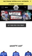 How ultimateautographs.com looks like on a mobile device such as an iPhone.