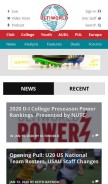 How ultiworld.com looks like on a mobile device such as an iPhone.