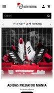How ultrafootball.com looks like on a mobile device such as an iPhone.