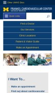 How umcvc.org looks like on a mobile device such as an iPhone.