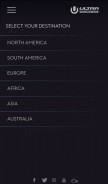 How umfworldwide.com looks like on a mobile device such as an iPhone.