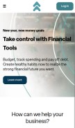 How umpquabank.com looks like on a mobile device such as an iPhone.
