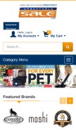 How unbeatablesale.com looks like on a mobile device such as an iPhone.