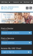 How uncpn.com looks like on a mobile device such as an iPhone.