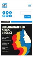 How undertheradarmag.com looks like on a mobile device such as an iPhone.