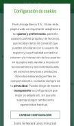 How unicaja.es looks like on a mobile device such as an iPhone.