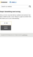 How uniongas.com looks like on a mobile device such as an iPhone.