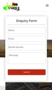 How uniqueautoproducts.in looks like on a mobile device such as an iPhone.