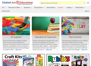 How unitednow.com looks like on a tablet such as an iPad.