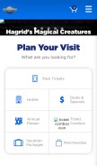 How universalorlando.com looks like on a mobile device such as an iPhone.