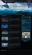 How unknownworlds.com looks like on a mobile device such as an iPhone.