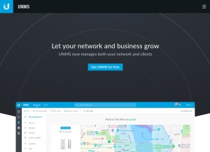 How unms.com looks like on a tablet such as an iPad.