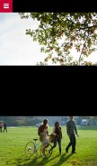 How uoguelph.ca looks like on a mobile device such as an iPhone.