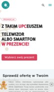 How upc.pl looks like on a mobile device such as an iPhone.