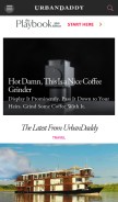 How urbandaddy.com looks like on a mobile device such as an iPhone.