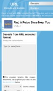 How urldecoder.org looks like on a mobile device such as an iPhone.