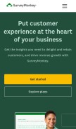 How usabilla.com looks like on a mobile device such as an iPhone.