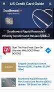 How uscreditcardguide.com looks like on a mobile device such as an iPhone.