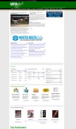 How ustrotting.com looks like on a mobile device such as an iPhone.