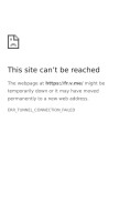 How v.me looks like on a mobile device such as an iPhone.