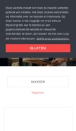 How vacature.com looks like on a mobile device such as an iPhone.
