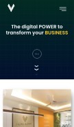 How vajraglobal.com looks like on a mobile device such as an iPhone.