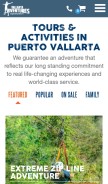 How vallarta-adventures.com looks like on a mobile device such as an iPhone.