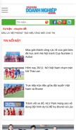 How vanhoadoanhnghiepvn.vn looks like on a mobile device such as an iPhone.