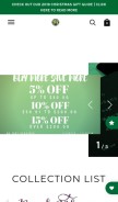 How vanness1938.com looks like on a mobile device such as an iPhone.