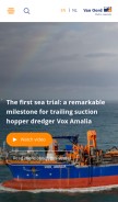 How vanoord.com looks like on a mobile device such as an iPhone.