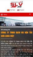 How vantaisonlongviet.vn looks like on a mobile device such as an iPhone.