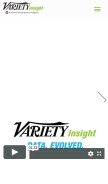 How varietyinsight.com looks like on a mobile device such as an iPhone.