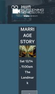 How varietyscreeningseries.com looks like on a mobile device such as an iPhone.