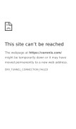 How varonis.com looks like on a mobile device such as an iPhone.