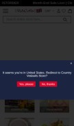 How vedaoils.co.uk looks like on a mobile device such as an iPhone.