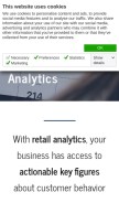How vemcount.com looks like on a mobile device such as an iPhone.